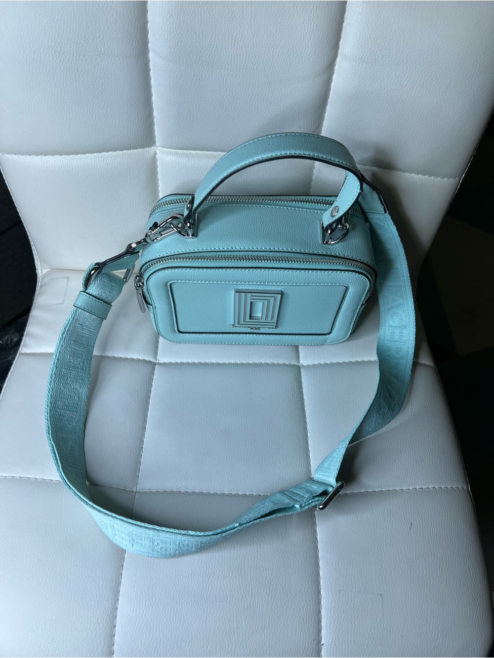 Karl Lagerfeld Light Blue / teal Crossbody Bag